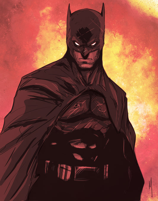 The Batman 11x14 Art Print