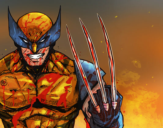 The Wolverine 11x14 Art Print (BLOODY EDITION)
